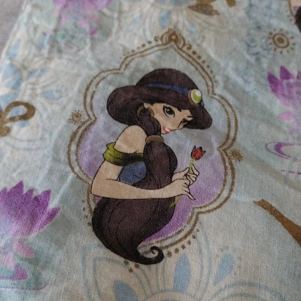 Disney Princess Jasmine Homemade Cosmetics Bag